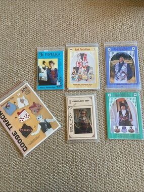 Lot of 6 Vest Patterns Back Porch Press Sewing